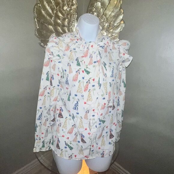 Gracia CHECKERED SHIRT CENTURY FUNNY PEOPLE Blouse - Picture 1 of 11